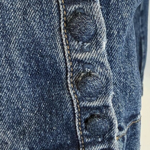 ROTATE Birger Christensen Kim Denim Mini Dress Sz XS - Picture 6 of 14